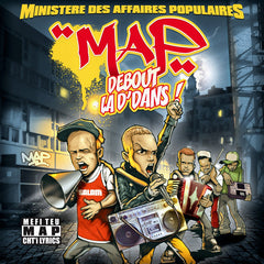 Album MAP - Debout là d'dans (CD Boitier Cristal)