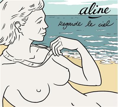 Pochette de l'album Regarde le ciel d'Aline, pop française