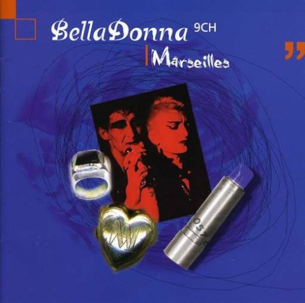 Pochette de l'album Marseilles de Belladonna 9CH, électro rock