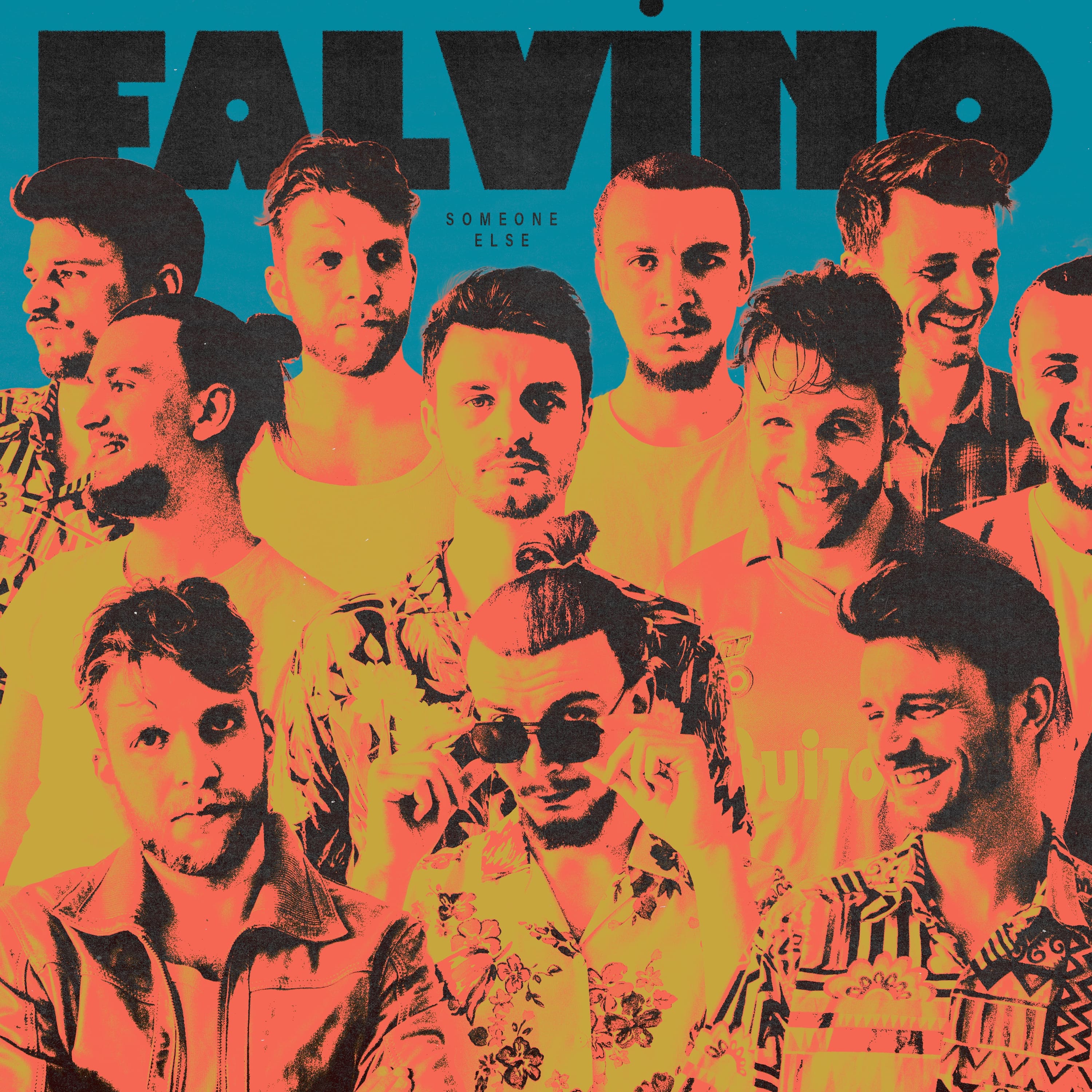 Pochette de l'album Someone Else de Falvino, rock français