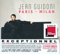 Pochette de l'album Paris-Milan de Jean Guidoni, textes d'Allain Leprest