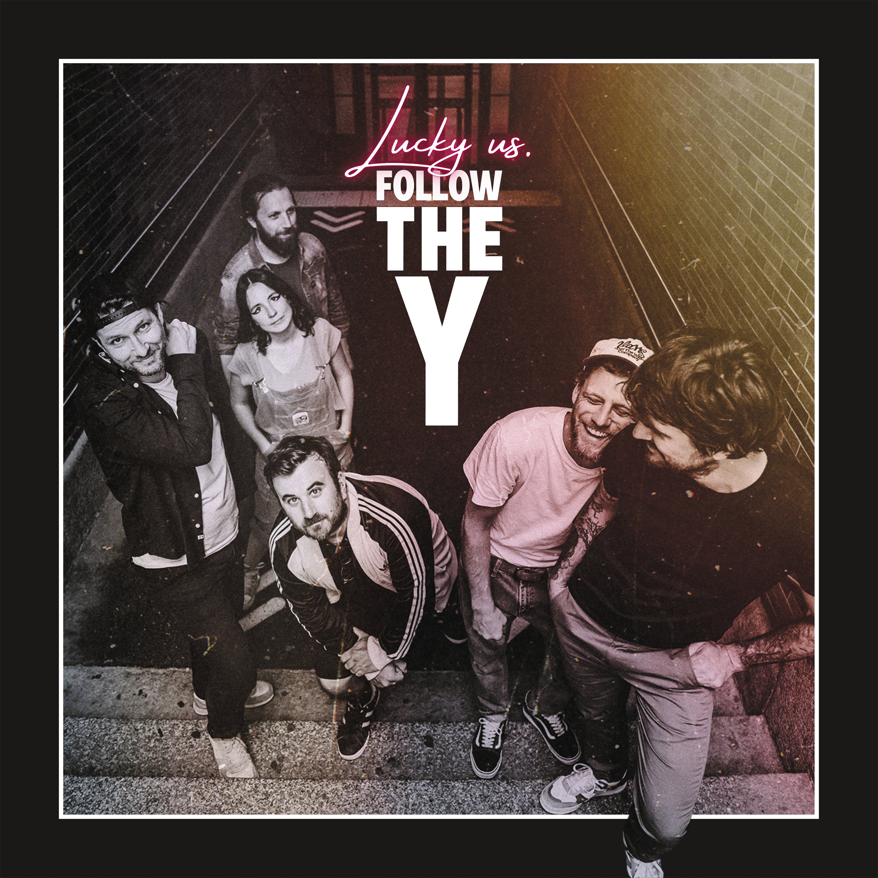 Pochette de l'album Follow the Y de Lucky Us, pop-rock