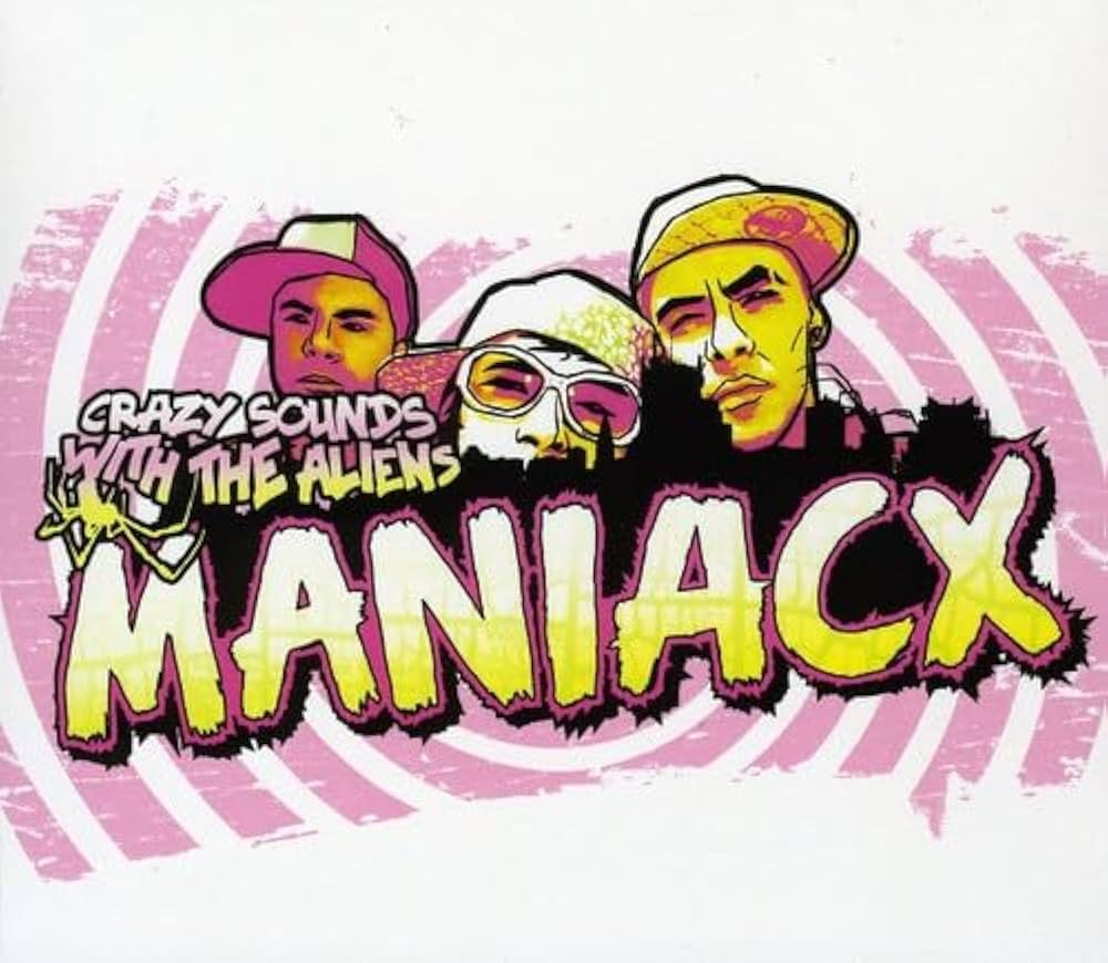 Pochette de l'album Crazy Sounds With The Aliens de Maniacx