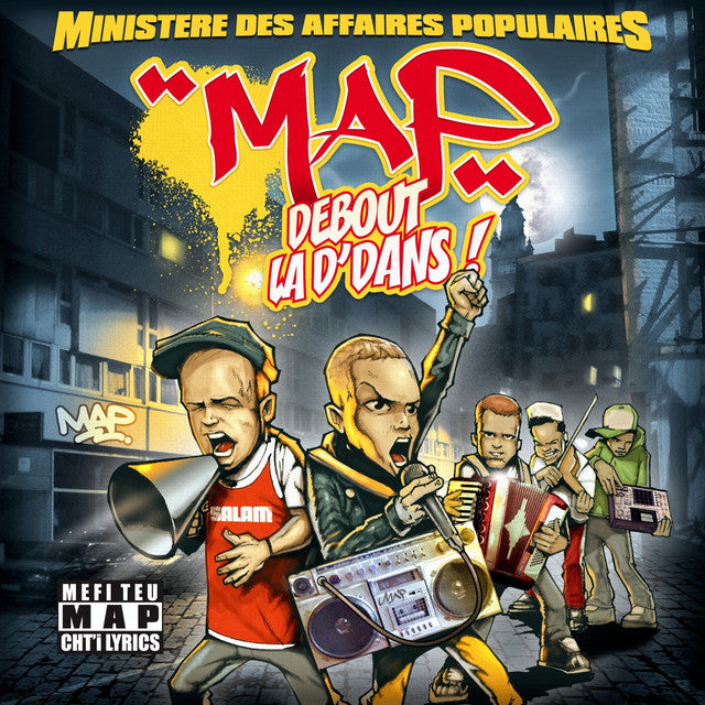 Pochette de l'album Debout là d'dans du Ministère des Affaires Populaires
