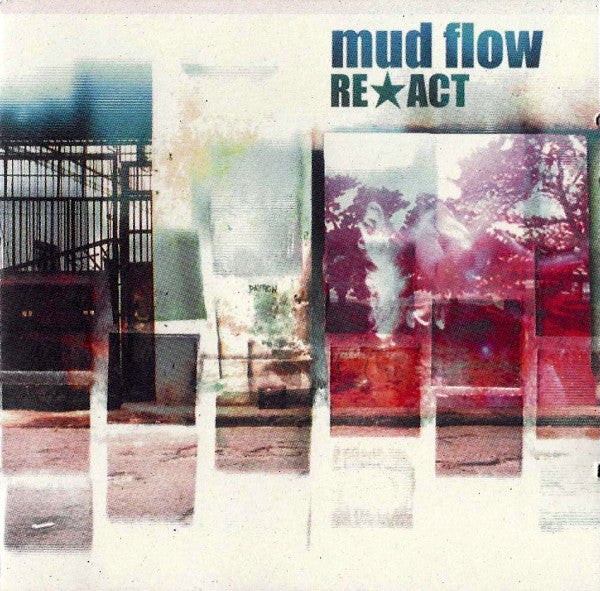 Pochette de l'album Re*Act de Mud Flow, rock alternatif belge