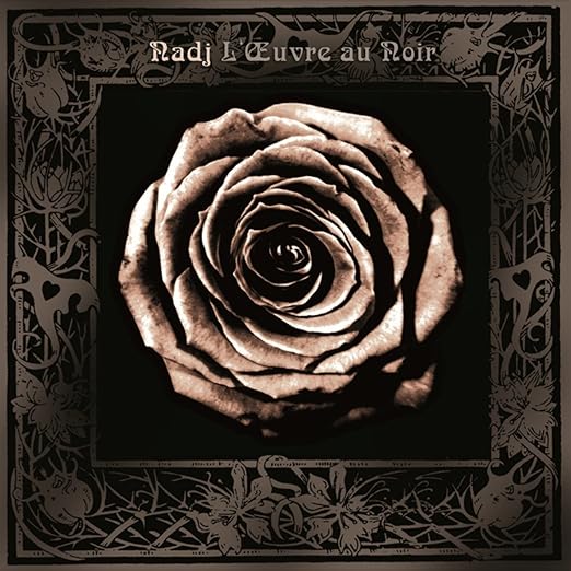 Pochette de l'album L'Œuvre au Noir de Nadj, rock alternatif