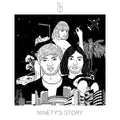 Pochette de l'album Kikuyu de Ninety's Story, électro-pop