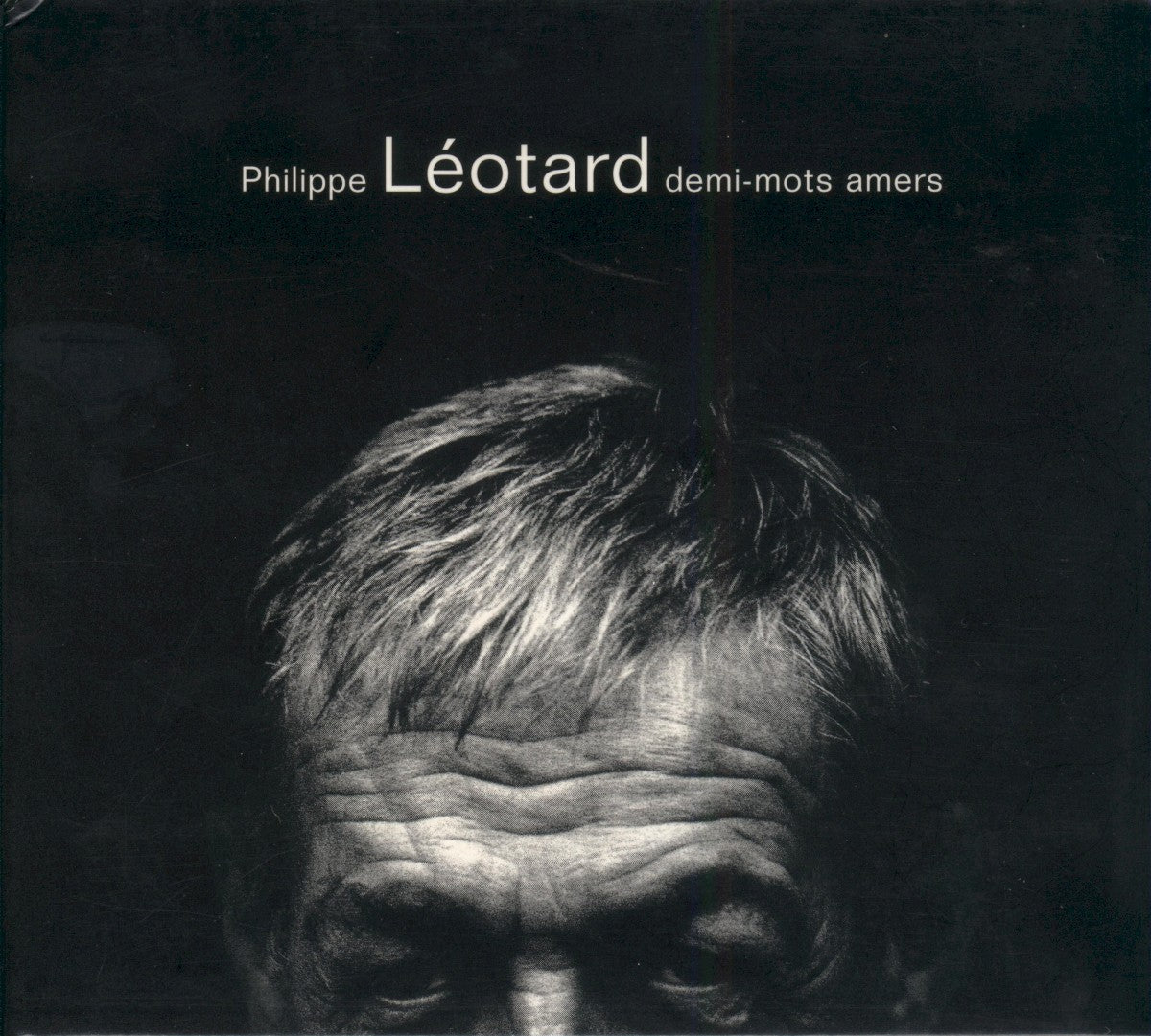 Pochette de l'album Demi-mots amers de Philippe Léotard, chanson