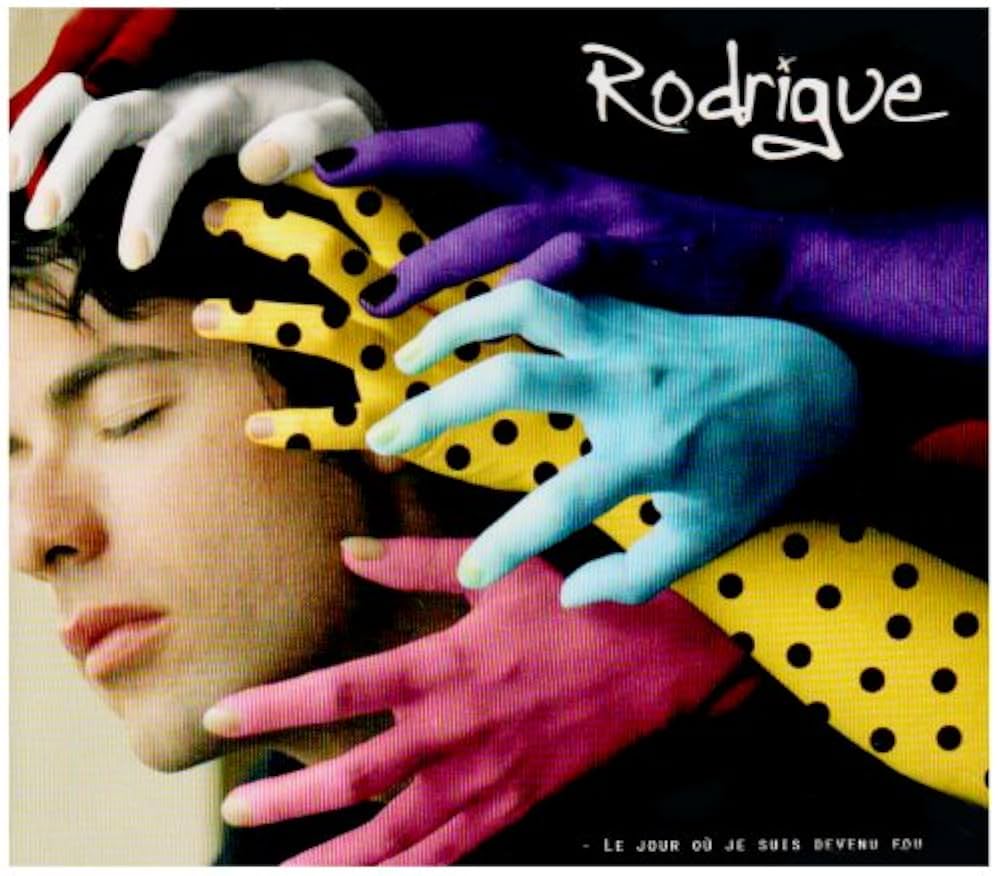 Pochette de l'album Le Jour où je suis devenu fou de Rodrigue, chanson rock