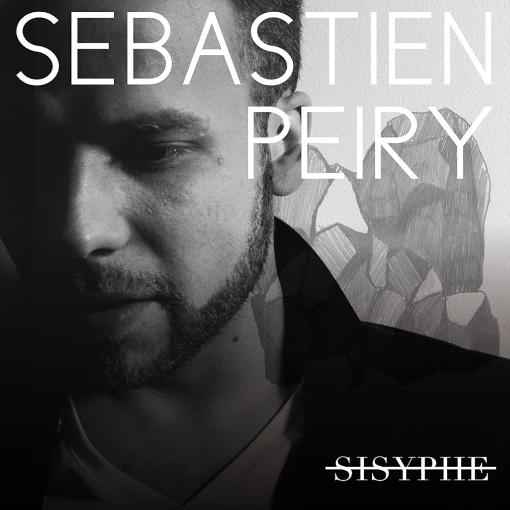 Pochette de l'album Sisyphe de Sébastien Peiry, rock suisse