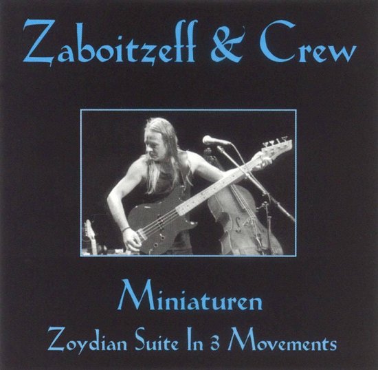 Pochette de l'album Miniaturen de Zaboitzeff & Crew, suite orchestrale