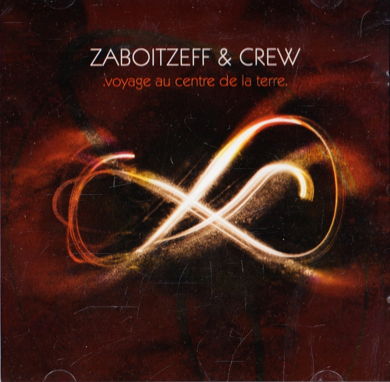 Pochette de l'album Voyage au Centre de la Terre de Zaboitzeff & Crew